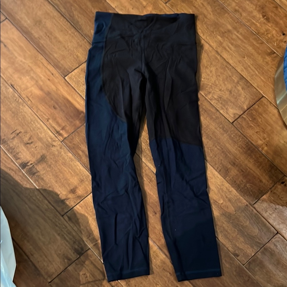 Navy and Black Leggings